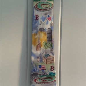 BOSTON Red Sox 2004 Novelty Baseball graphic city MA Silk Tie Necktie Stonehenge